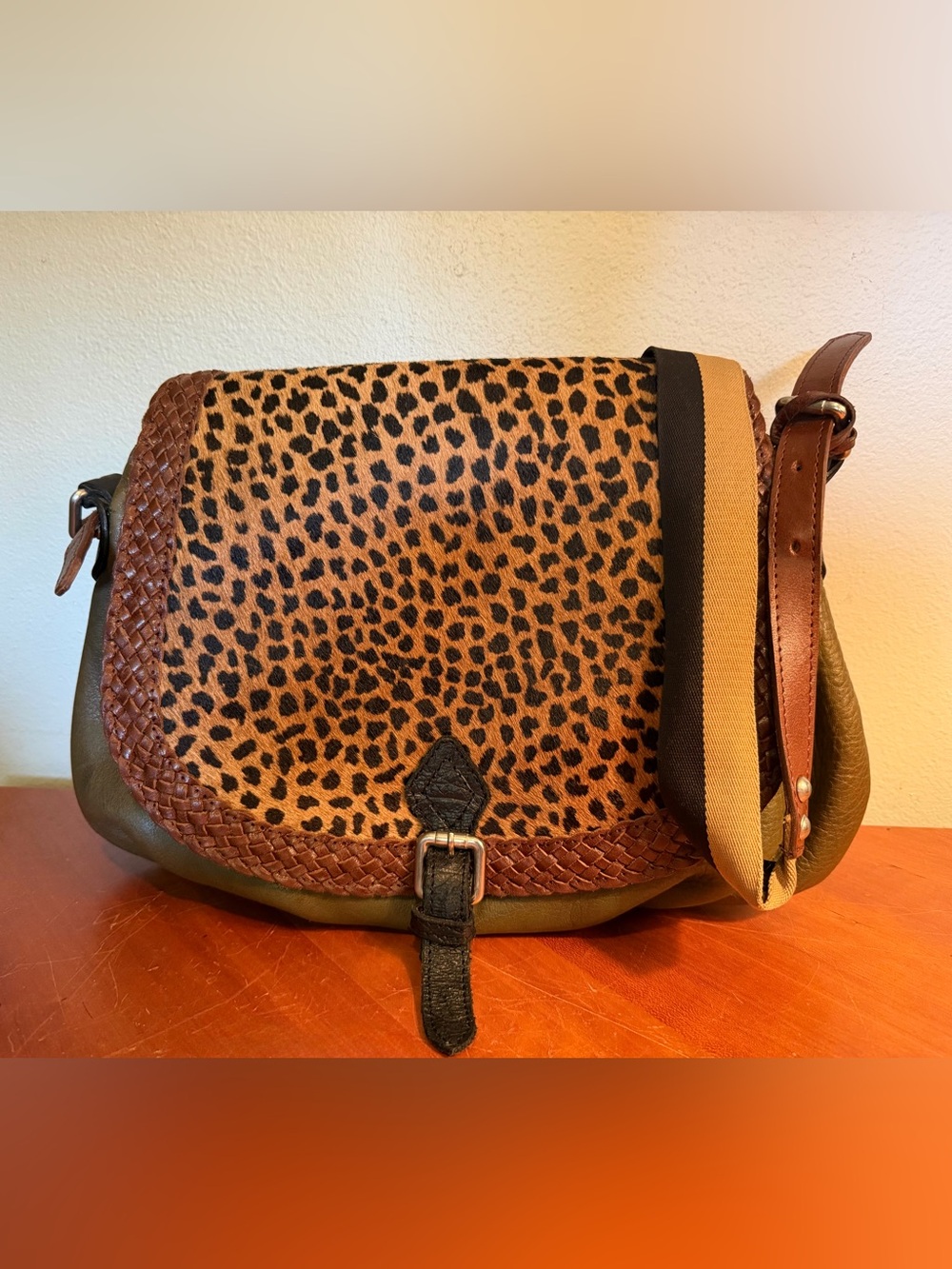 Jazmin Chebar Exotic Leather Crossbody Purse